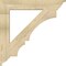 Ekena Millwork Balboa Traditional Rough Sawn Bracket, Douglas Fir, 6"W x 42"D x 42"H BKT06X42X42BOA01RDF - alternate 2